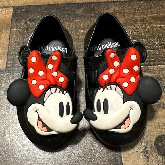 Mini Melissa x Disney Minnie Mouse Mary Janes - Picture 2 of 9